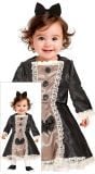 Zwarte pop kostuum halloween baby