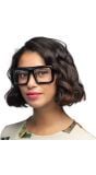Zwarte Retro Nerd Bril