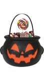 Zwarte Snoepemmer Heksenketel Halloween