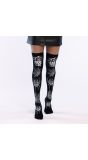 Zwarte Spinnen Panty Halloween Dames