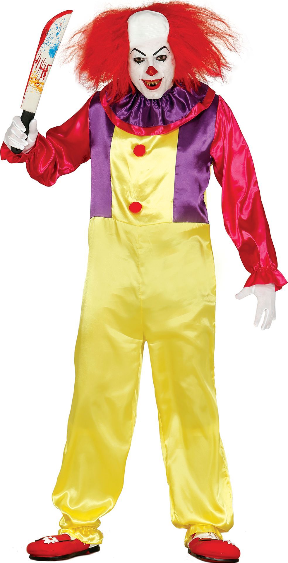 Horror clown pak Feestkleding