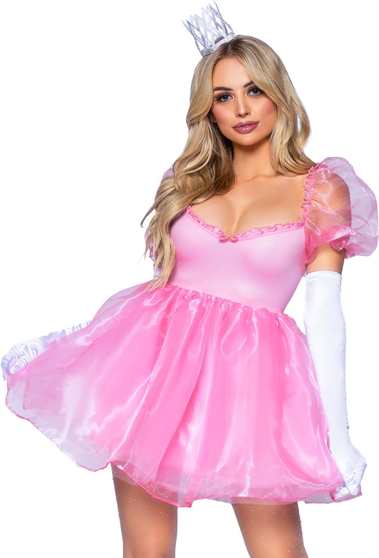 Roze baby pop jurkje dames Feestkleding