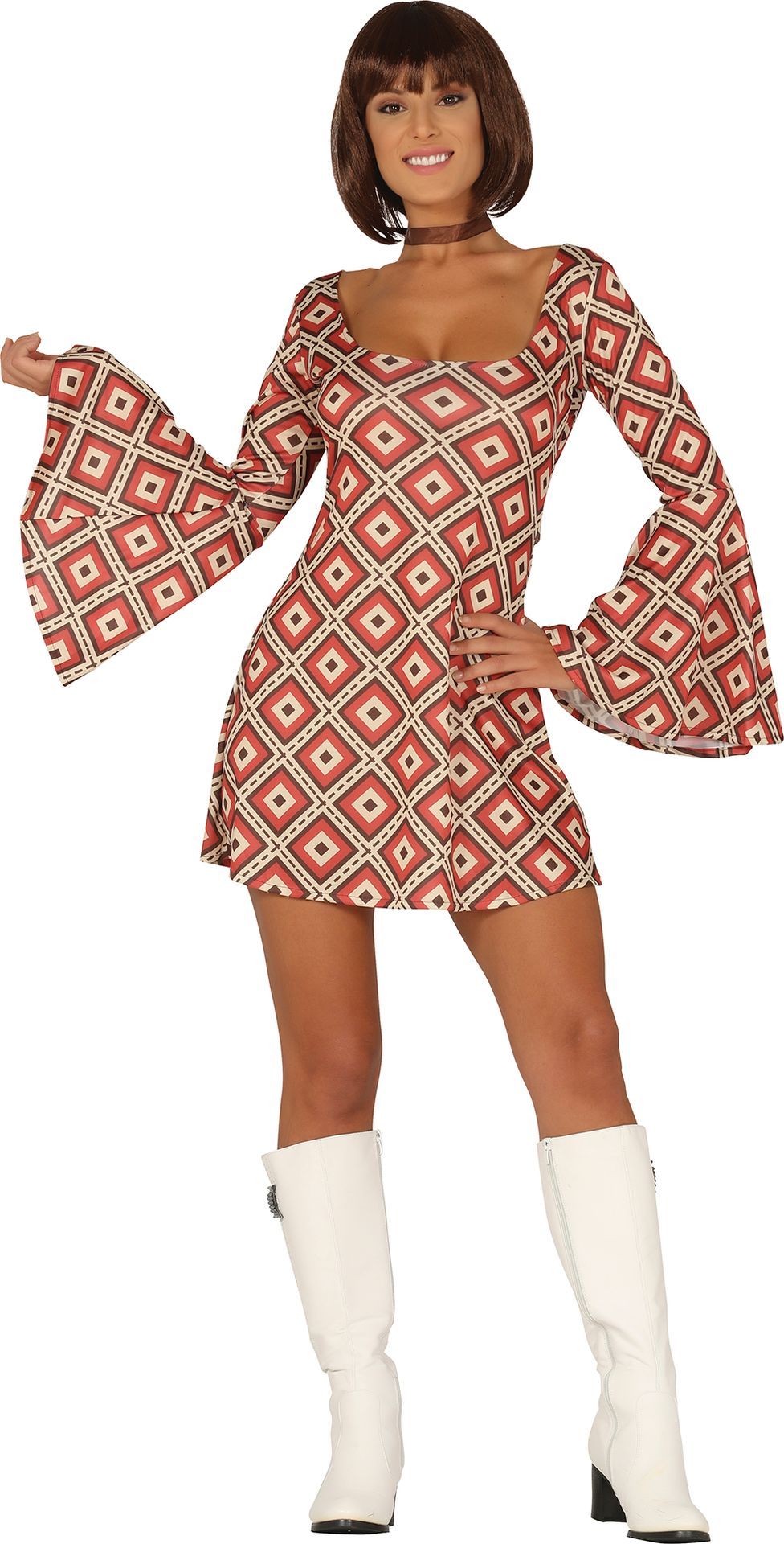 Kostuum Dames 70s Kleding Dames Disco Outfit 70S Vrouwen
