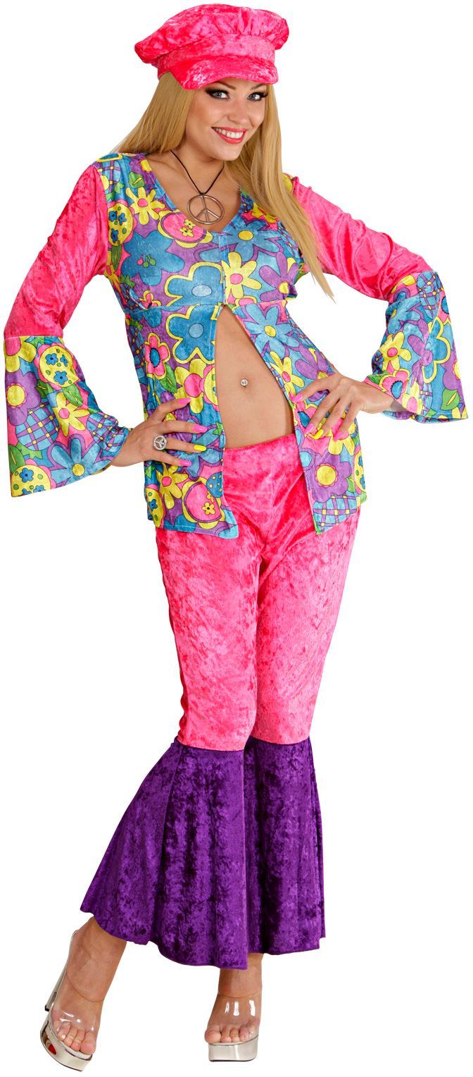 Flower Power Kostuum Dames