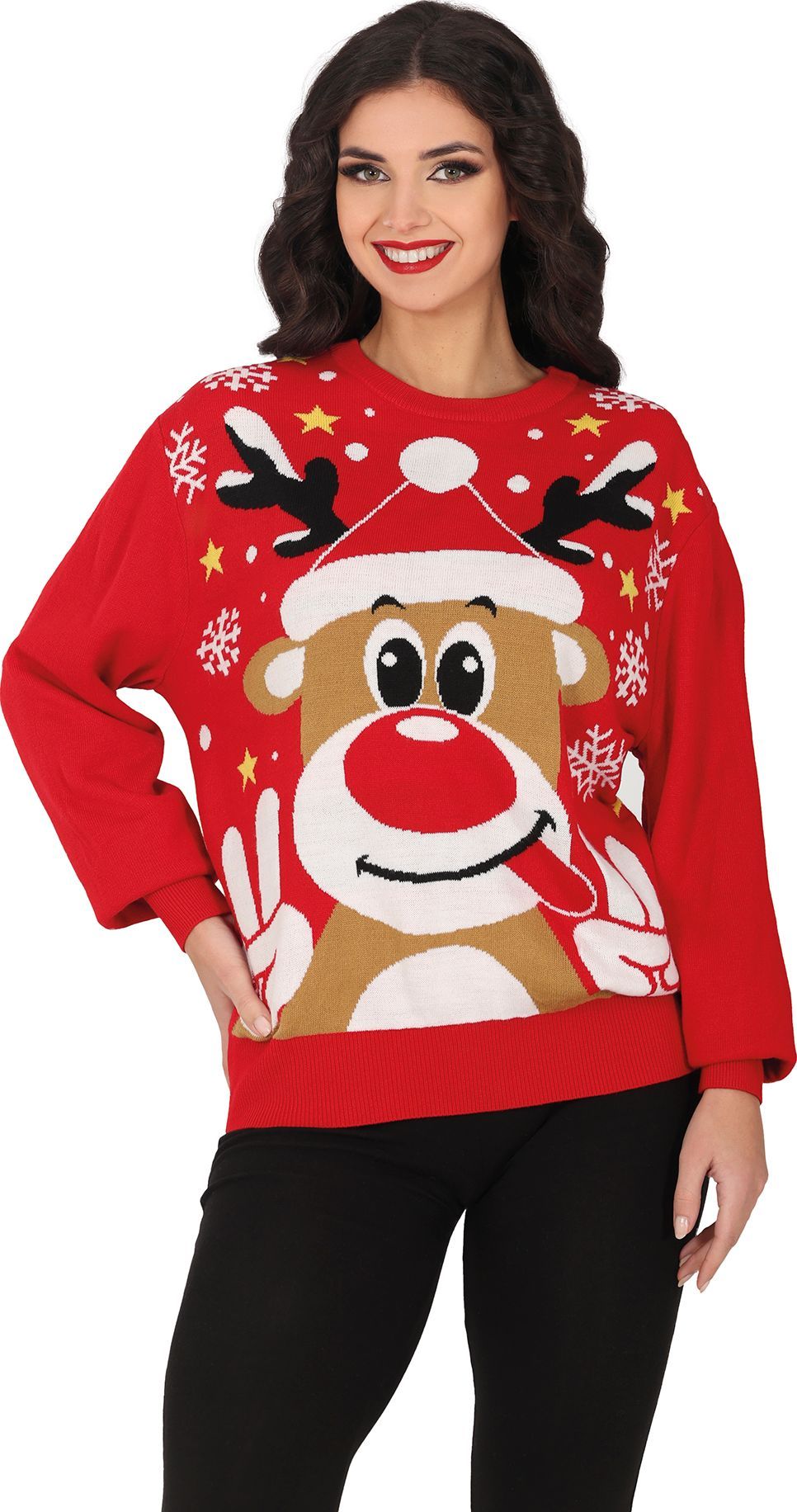 Foute Kersttrui Rendier Dames