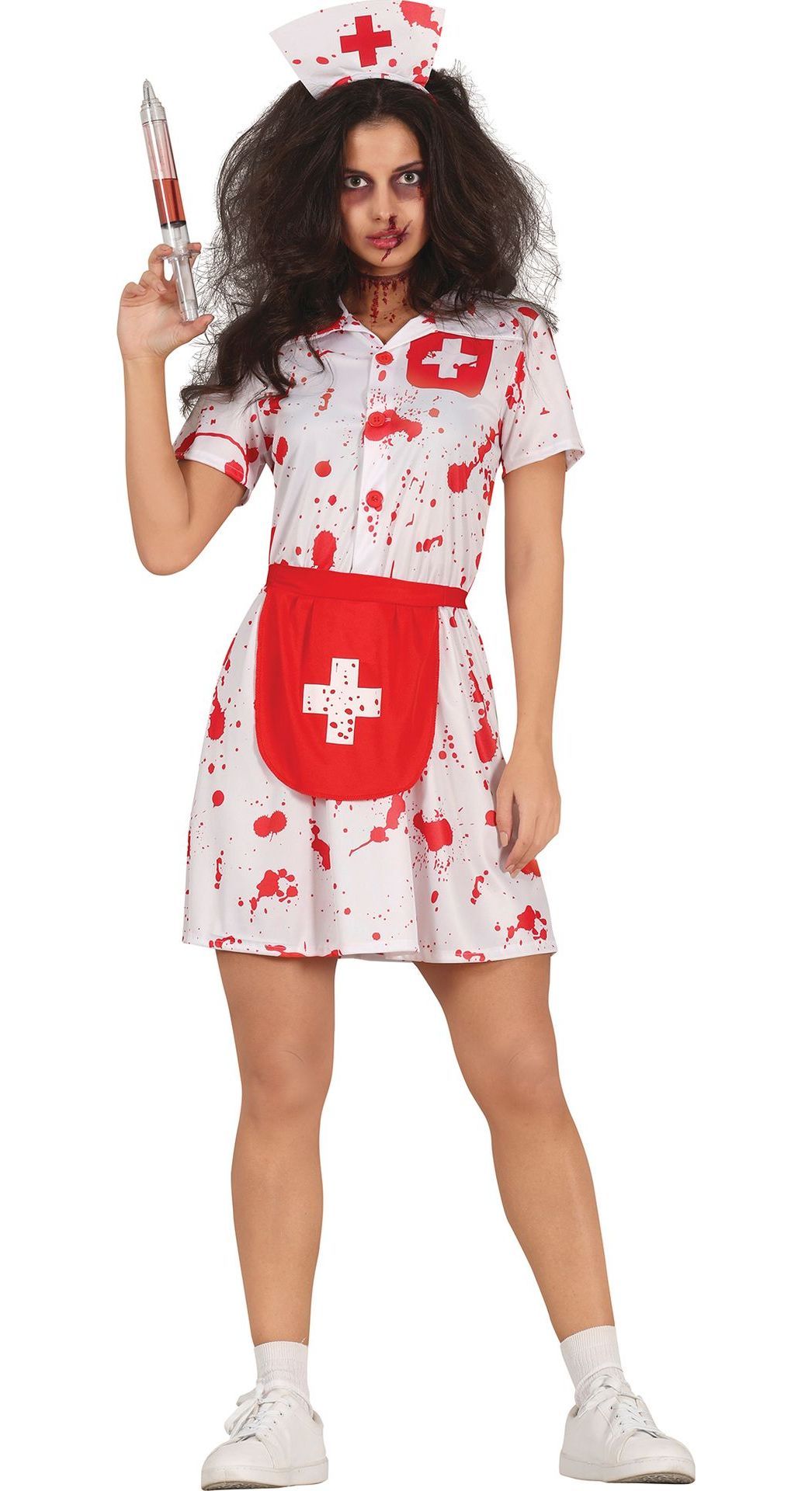 Halloween Bloederige Zuster Jurkje Dames