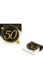 20 papieren servetten 50 jaar