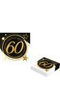 20 papieren servetten 60 jaar