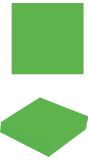 20 papieren servetten neon groen