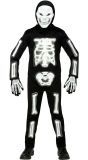 3D Glow in the Dark wit skelet outfit jongens