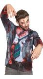 3D shirt zombie heren