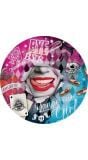 6 papieren eetborden Harley Quinn