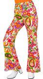 60s broek dames hippie symbolen