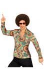 60s retro hippie blouse mannen