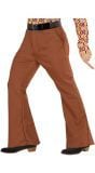 70s broek bruin