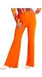70s broek dames oranje