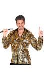 70s gouden disco shirt