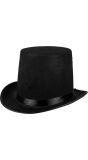 Abraham Lincoln hoge hoed zwart