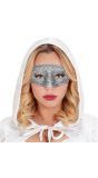 Acapulco oogmasker zilver