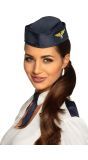 Airforce stewardess pet blauw