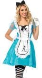 Alice in wonderland schortjurk dames