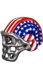 American Football helm opblaasbaar