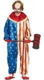 Amerikaanse patriot clown heren