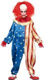 Amerikaanse patriot clown kind