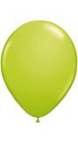 Appelgroene metallic ballonnen 10 stuks