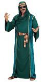 Arabische oliesjeik groene outfit heren