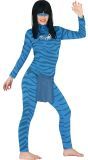 Avatar jumpsuit vrouwen blauw