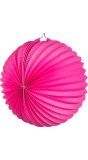 Ballon lampion neon roze