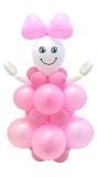 Ballonfiguur knutselset baby meisje