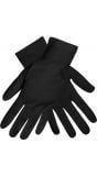 Basic korte zwarte handschoenen