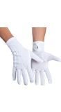 Basic witte handschoenen medium