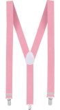 Basis bretels roze