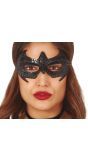 Batman oogmasker zwart