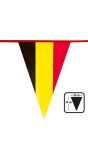 Belgische vlaggenlijn zwart geel rood