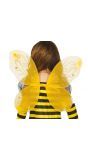 Bijen vleugels kind geel