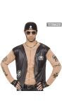 Biker carnaval shirt kind 164