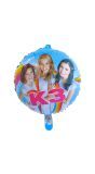 Blauwe K3 folieballon