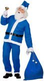Blauwe kerstman outfit
