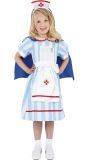 Blauwe meisjes zuster outfit