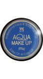 Blauwe waterbasis make-up metallic