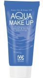 Blauwe waterbasis make-up tube