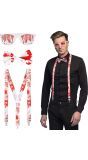 Bloederige accesoireset classy halloween