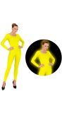 Bodysuit neon geel