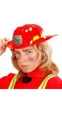Brandweer helm rood