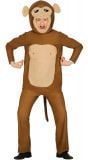 Bruin apen kostuum