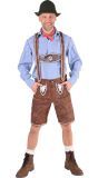 Bruine lederhose mannen